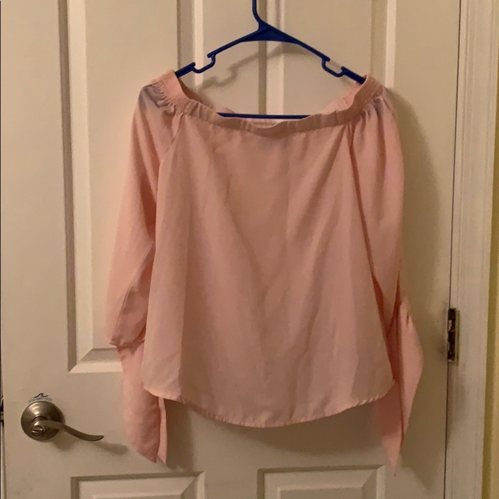 Fancy off the shoulder top